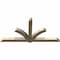 Ekena Millwork Redmond Rough Sawn Timber Gable Bracket, Douglas Fir, 108"W x 54"H x 6"D x 6"F, 12/12 Pitch GBW108X54X0606RED00RDF - alternate 2